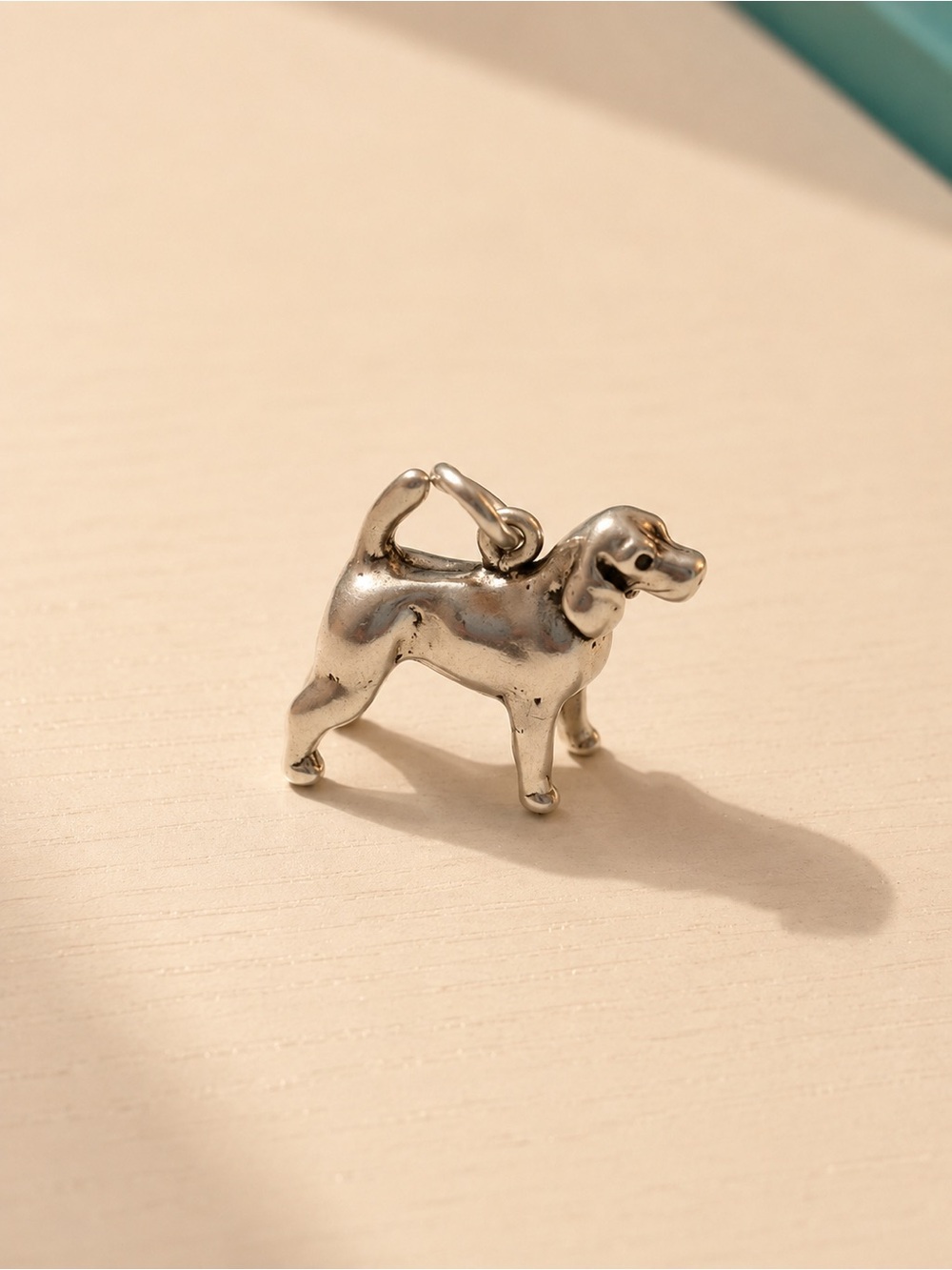 Sterling Silver Labrador Dog Charm